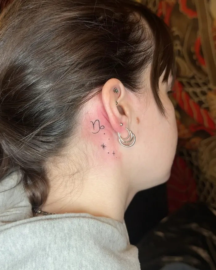 Touch-up on an older tattoo